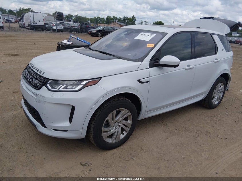 2020 Land rover Discovery sport VIN SALCT2FX0LH861973 IAAI salvage auction — FRONT & REAR, Salvage Title, sold $8,550 on 2026-07-09 (photo 2)