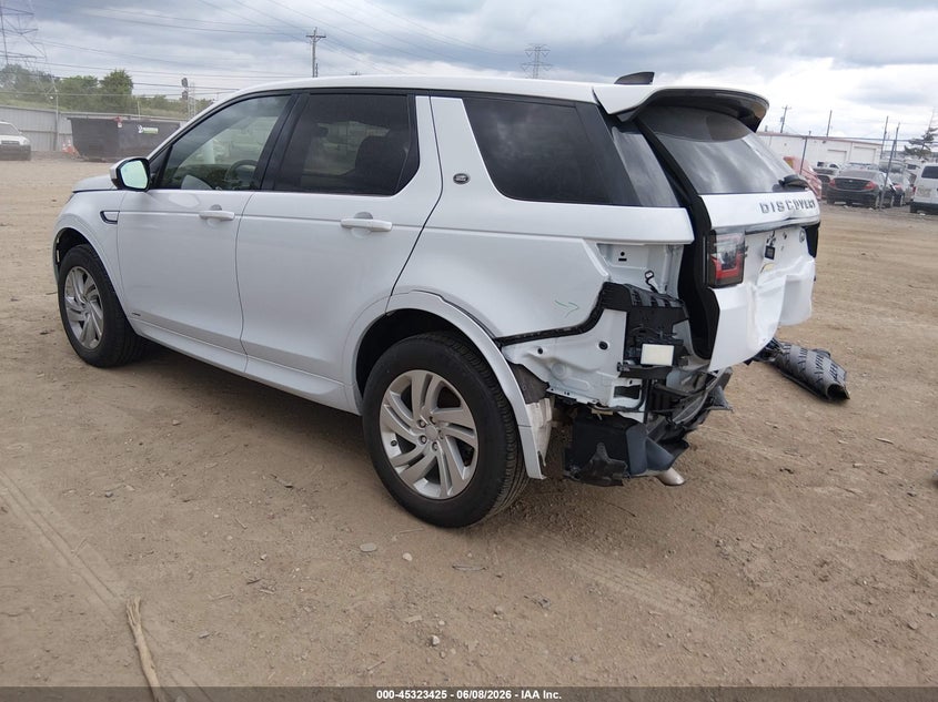 2020 Land rover Discovery sport VIN SALCT2FX0LH861973 IAAI salvage auction — FRONT & REAR, Salvage Title, sold $8,550 on 2026-07-09 (photo 3)
