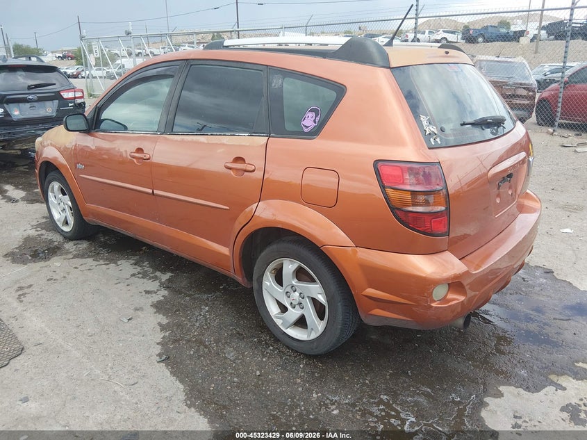 2004 Pontiac Vibe VIN 5Y2SL62804Z411017 IAAI salvage auction — RIGHT SIDE, Salvage (New Mexico), sold $275 on 2026-07-20 (photo 3)