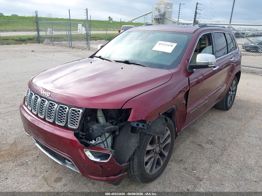2017 Jeep Grand cherokee VIN 1C4RJFCG0HC756471 IAAI salvage auction — LEFT FRONT, Salvage (Illinois), sold $4,450 on 2026-08-15 (photo 2)