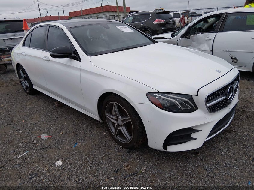 2017 Mercedes-benz E-klasse VIN WDDZF4JB7HA019248 IAAI salvage auction — WATER/FLOOD, Salvage Title, sold $3,025 on 2026-07-09 (photo 1)