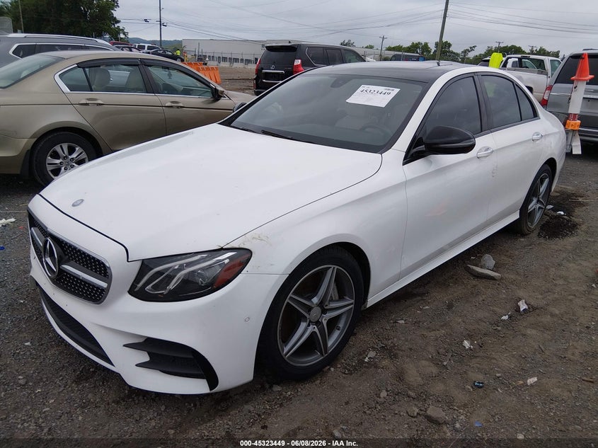 2017 Mercedes-benz E-klasse VIN WDDZF4JB7HA019248 IAAI salvage auction — WATER/FLOOD, Salvage Title, sold $3,025 on 2026-07-09 (photo 2)