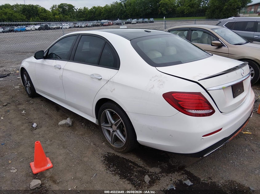 2017 Mercedes-benz E-klasse VIN WDDZF4JB7HA019248 IAAI salvage auction — WATER/FLOOD, Salvage Title, sold $3,025 on 2026-07-09 (photo 3)