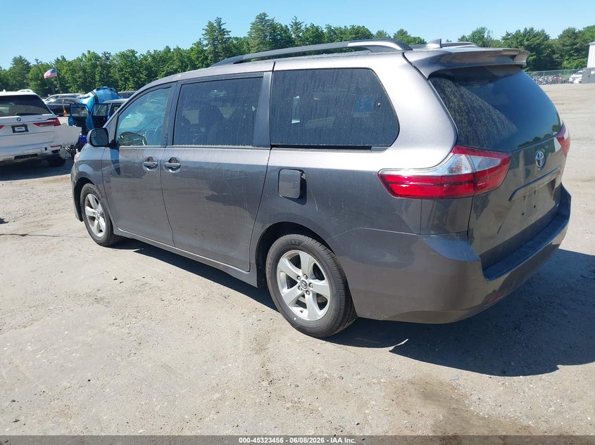 2018 Toyota Sienna VIN 5TDKZ3DC6JS921285 IAAI salvage auction — BIO HAZARD, Salvage Title, sold $7,850 on 2026-07-10 (photo 3)