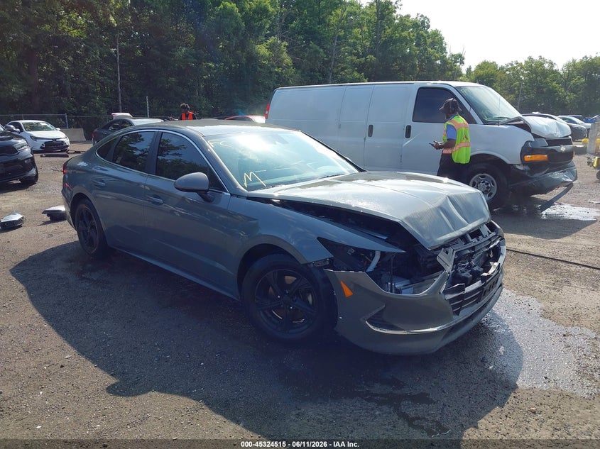2020 Hyundai Sonata VIN 5NPEG4JA9LH052346 IAAI salvage auction — FRONT END, Salvage - Greater Than 75% (Maryland), sold $3,000 on 2026-07-15 (photo 1)