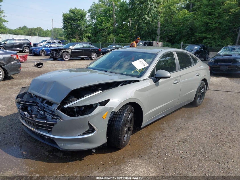 2020 Hyundai Sonata VIN 5NPEG4JA9LH052346 IAAI salvage auction — FRONT END, Salvage - Greater Than 75% (Maryland), sold $3,000 on 2026-07-15 (photo 2)