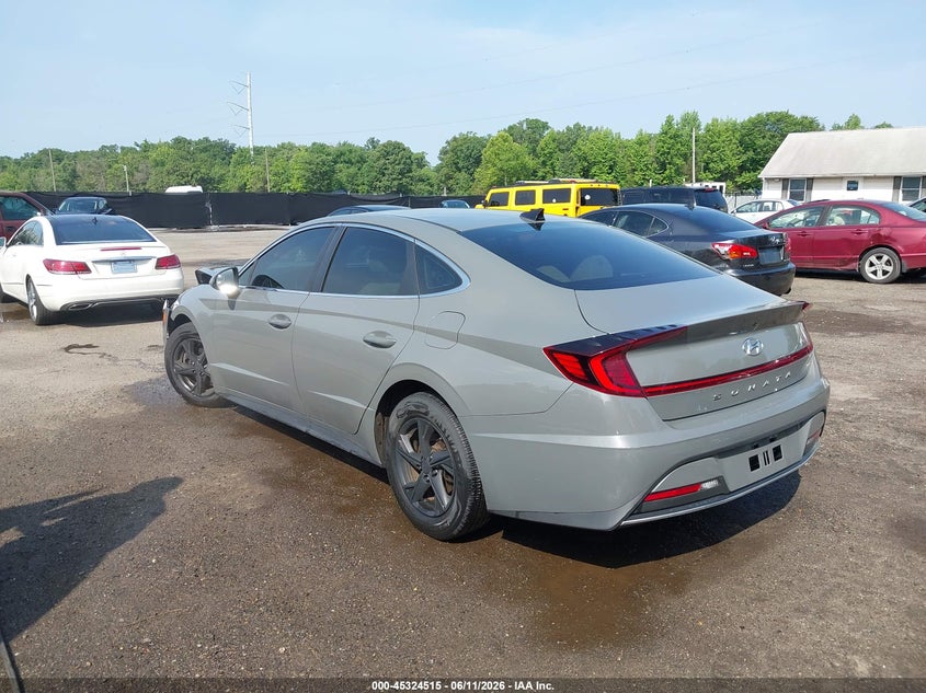 2020 Hyundai Sonata VIN 5NPEG4JA9LH052346 IAAI salvage auction — FRONT END, Salvage - Greater Than 75% (Maryland), sold $3,000 on 2026-07-15 (photo 3)