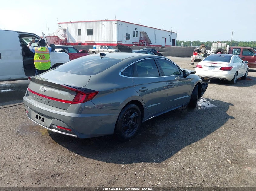 2020 Hyundai Sonata VIN 5NPEG4JA9LH052346 IAAI salvage auction — FRONT END, Salvage - Greater Than 75% (Maryland), sold $3,000 on 2026-07-15 (photo 4)