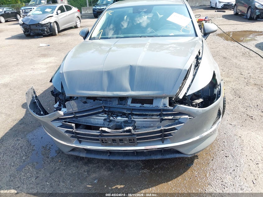 2020 Hyundai Sonata VIN 5NPEG4JA9LH052346 IAAI salvage auction — FRONT END, Salvage - Greater Than 75% (Maryland), sold $3,000 on 2026-07-15 (photo 6)