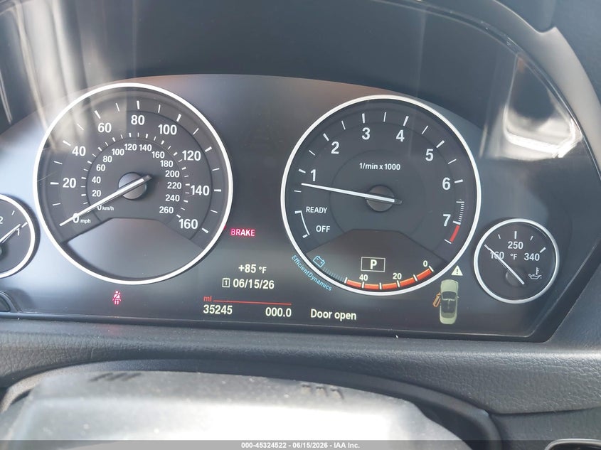 2015 BMW 4er VIN WBA3V5C59FP752683 IAAI salvage auction — VANDALISM, Salvage Title, sold $4,350 on 2026-07-22 (photo 7)