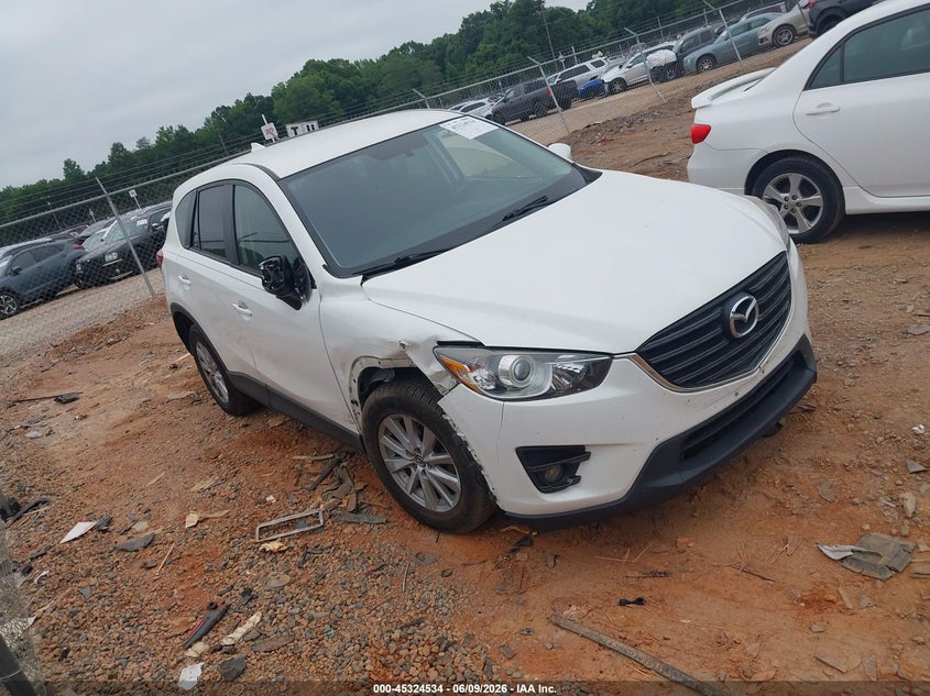 2016 Mazda Cx-5 VIN JM3KE4CY1G0850028 IAAI salvage auction — FRONT & REAR, Salvage (South Carolina), sold $3,400 on 2026-07-20 (photo 1)