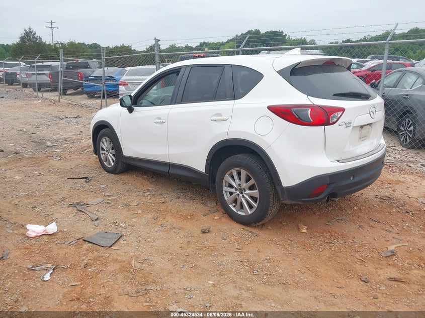 2016 Mazda Cx-5 VIN JM3KE4CY1G0850028 IAAI salvage auction — FRONT & REAR, Salvage (South Carolina), sold $3,400 on 2026-07-20 (photo 3)