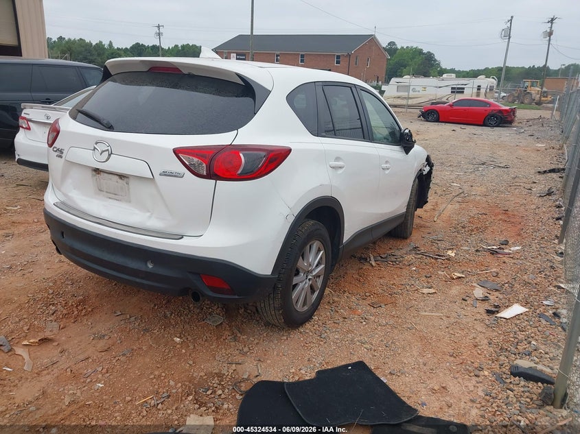 2016 Mazda Cx-5 VIN JM3KE4CY1G0850028 IAAI salvage auction — FRONT & REAR, Salvage (South Carolina), sold $3,400 on 2026-07-20 (photo 4)