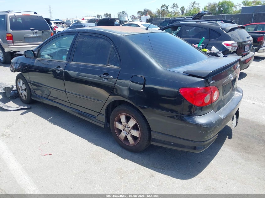 2007 Toyota Corolla VIN 1NXBR30E67Z840410 IAAI salvage auction — FRONT END, Salvage (California), sold $475 on 2026-07-09 (photo 3)