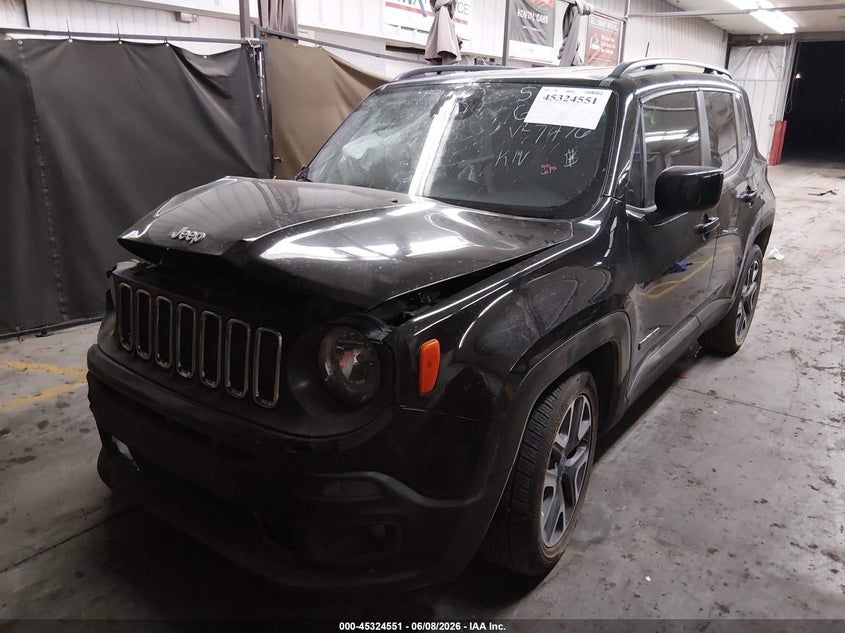 2018 Jeep Renegade VIN ZACCJABB3JPJ27476 IAAI salvage auction — RIGHT SIDE, Salvage (Arizona), sold $225 on 2026-07-28 (photo 2)