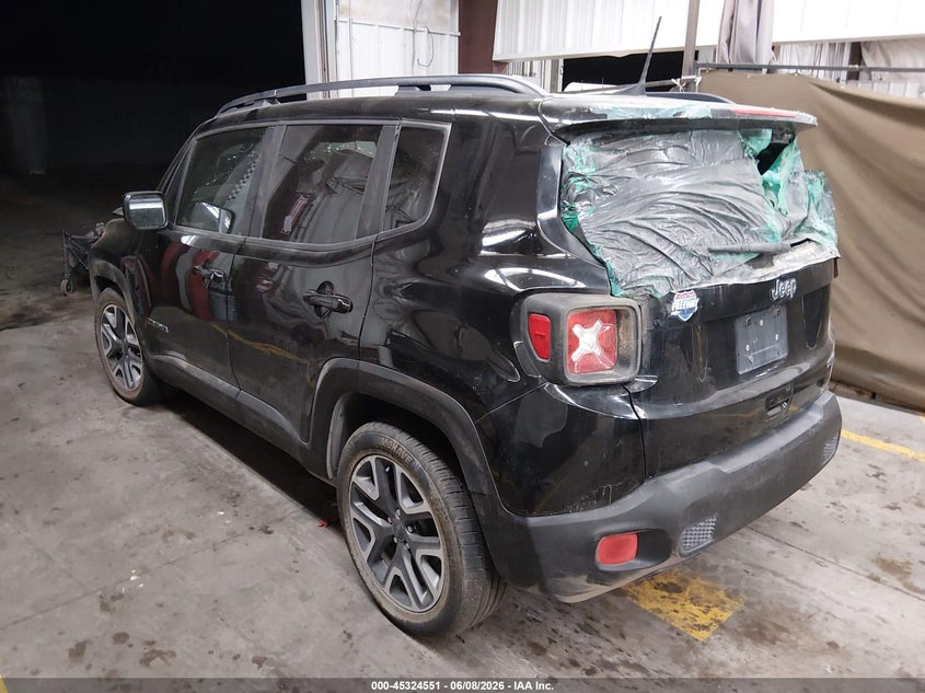 2018 Jeep Renegade VIN ZACCJABB3JPJ27476 IAAI salvage auction — RIGHT SIDE, Salvage (Arizona), sold $225 on 2026-07-28 (photo 3)