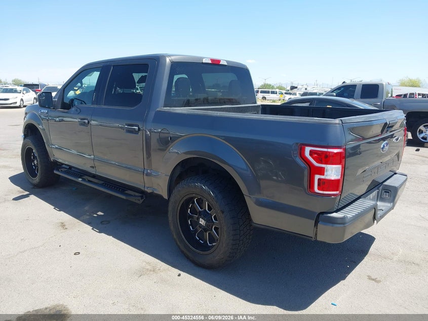 2018 Ford F-150 VIN 1FTEW1C52JKE46738 IAAI salvage auction — RIGHT FRONT, Salvage Title, sold $9,350 on 2026-07-09 (photo 3)