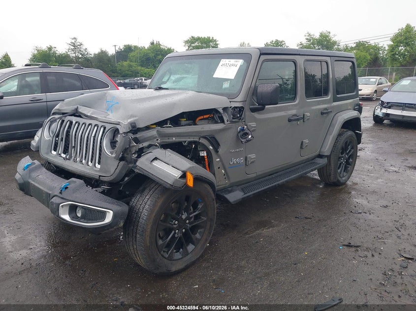 2023 Jeep Grand wagoneer VIN 1C4JJXP60PW605132 IAAI salvage auction — FRONT END, Rebuildable (Florida), sold $8,000 on 2026-07-28 (photo 2)