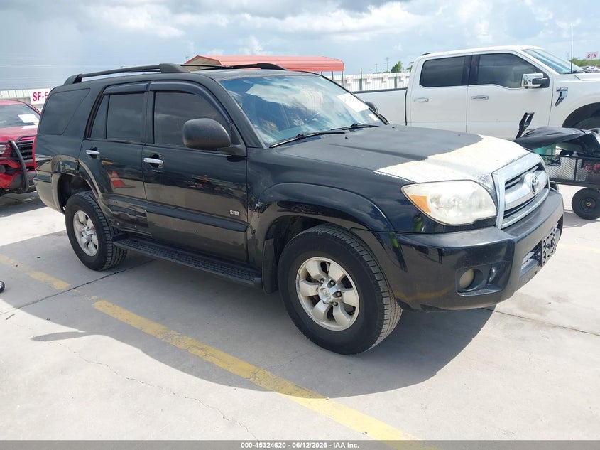 2006 Toyota 4runner VIN JTEZU14R168054309 IAAI salvage auction — SIDE, Salvage (Texas), sold $2,600 on 2026-07-20 (photo 1)