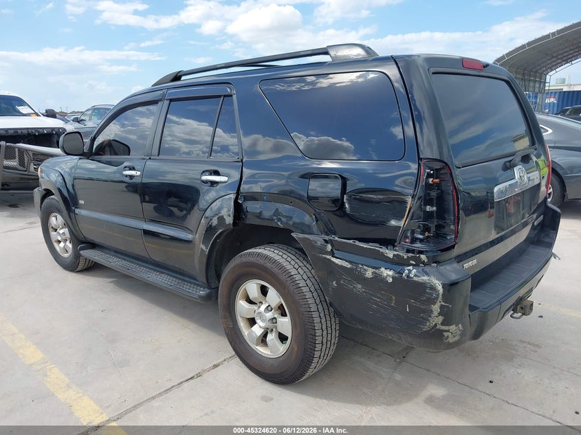 2006 Toyota 4runner VIN JTEZU14R168054309 IAAI salvage auction — SIDE, Salvage (Texas), sold $2,600 on 2026-07-20 (photo 3)