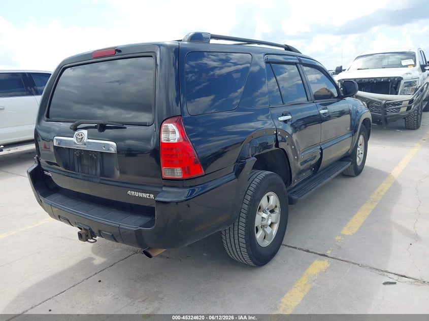 2006 Toyota 4runner VIN JTEZU14R168054309 IAAI salvage auction — SIDE, Salvage (Texas), sold $2,600 on 2026-07-20 (photo 4)