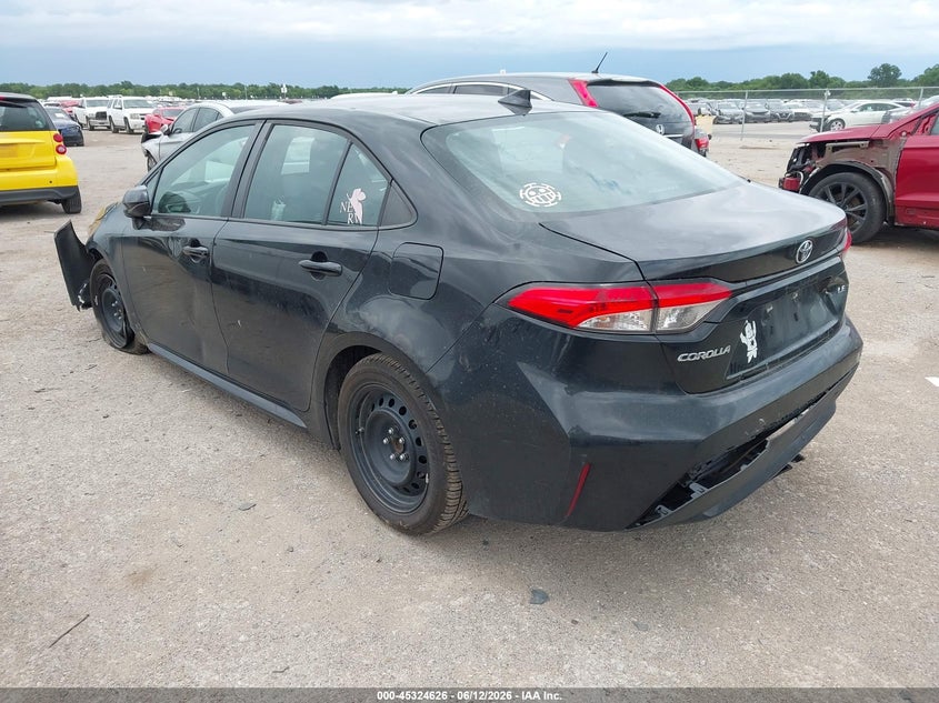 2020 Toyota Corolla VIN 5YFEPRAE9LP105646 IAAI salvage auction — FRONT END, Original (Texas), sold $3,700 on 2026-07-28 (photo 3)