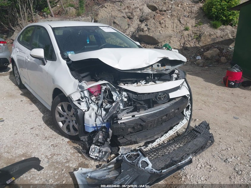 2022 Toyota Corolla VIN JTDEPMAE4N3022253 IAAI salvage auction — FRONT END, Salvage (Massachusetts), sold $4,825 on 2026-07-28 (photo 6)