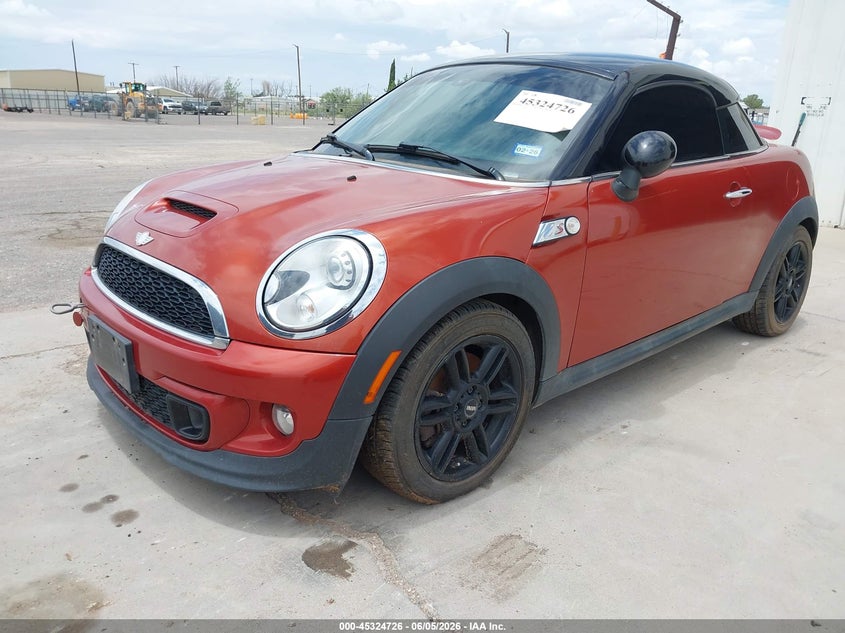 2014 Mini Coupe VIN WMWSX3C59ET772710 IAAI salvage auction — NORMAL WEAR, Salvage (Texas), sold $2,100 on 2026-09-05 (photo 2)