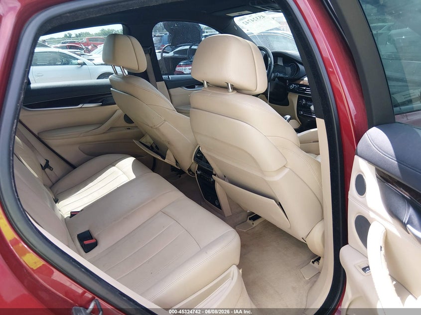 2015 BMW X6 VIN 5UXKU2C50F0F94969 IAAI salvage auction — FRONT END, Original (Texas), sold $25 on 2026-07-29 (photo 8)
