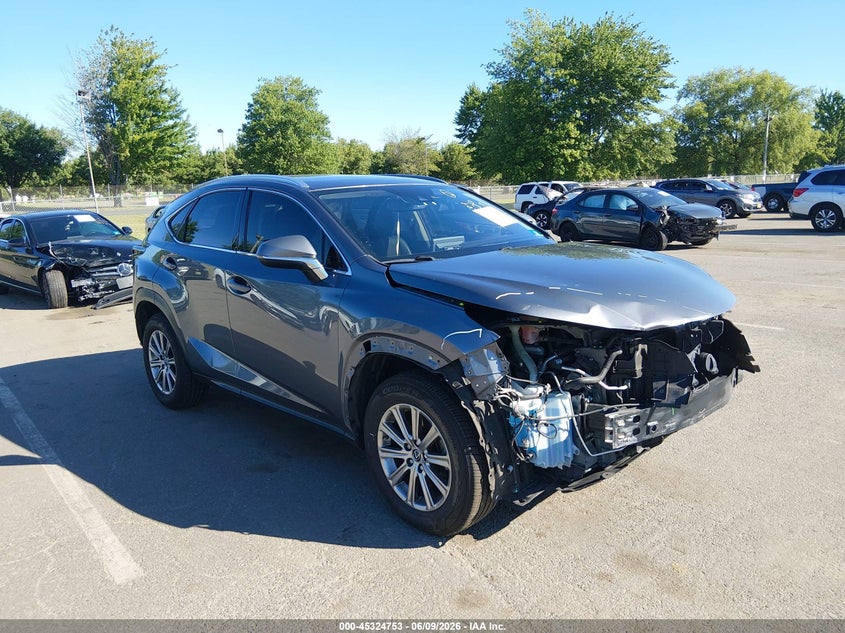 2020 Lexus Nx VIN JTJDARDZ3L5013857 — IAAI salvage auction photo