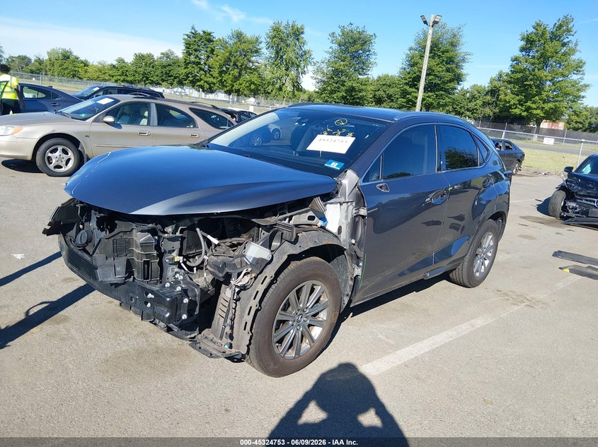 2020 Lexus Nx VIN JTJDARDZ3L5013857 IAAI salvage auction — FRONT END, Salvage (New Jersey), sold $7,000 on 2026-08-31 (photo 2)