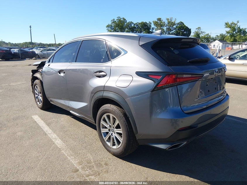 2020 Lexus Nx VIN JTJDARDZ3L5013857 IAAI salvage auction — FRONT END, Salvage (New Jersey), sold $7,000 on 2026-08-31 (photo 3)