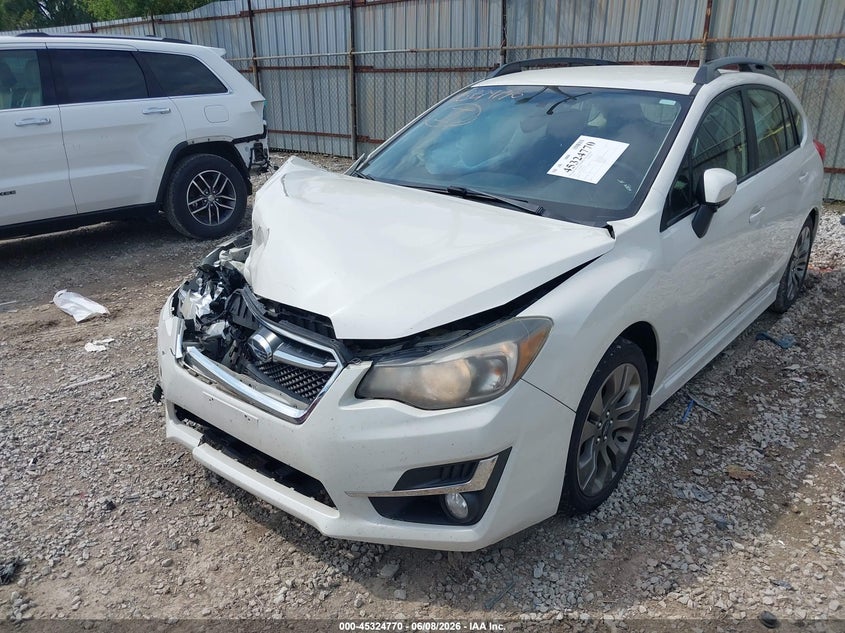 2016 Subaru Impreza VIN JF1GPAP6XG9278524 IAAI salvage auction — FRONT END, Salvage (Ohio), sold $700 on 2026-07-29 (photo 6)