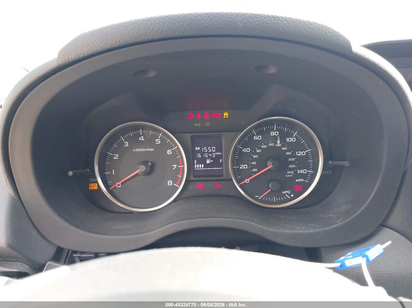 2016 Subaru Impreza VIN JF1GPAP6XG9278524 IAAI salvage auction — FRONT END, Salvage (Ohio), sold $700 on 2026-07-29 (photo 7)