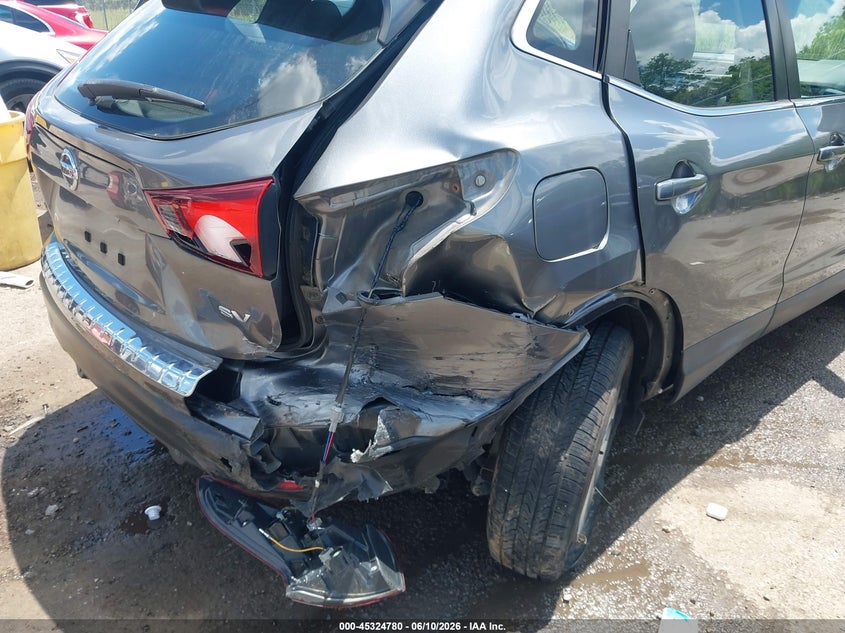 2019 Nissan Rogue VIN JN1BJ1CP6KW227328 IAAI salvage auction — REAR END, Salvage (Louisiana), sold $25 on 2026-07-21 (photo 6)