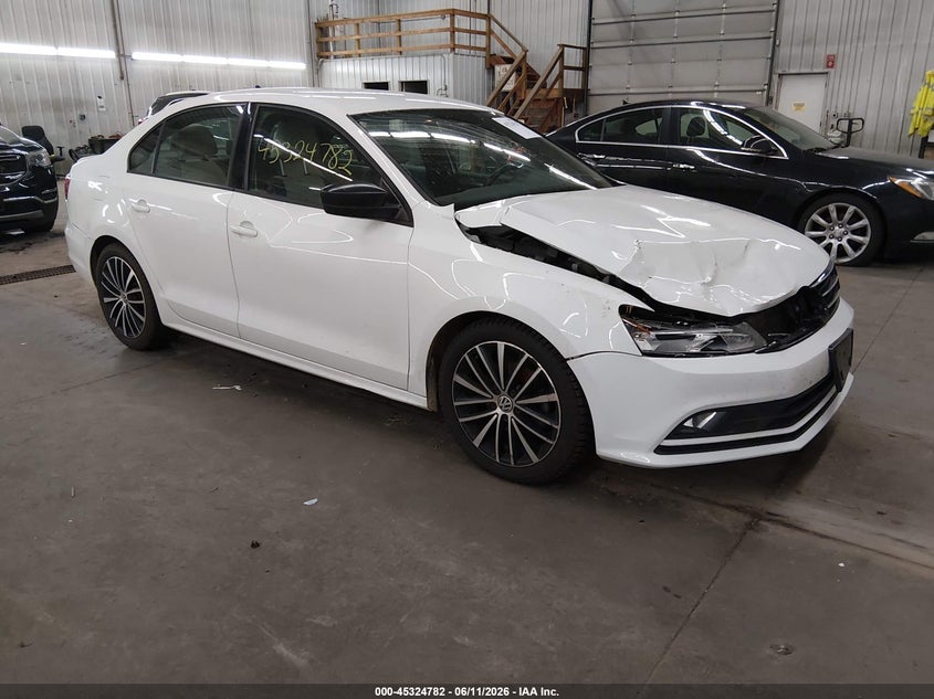2016 Volkswagen Jetta VIN 3VWB17AJ6GM265614 IAAI salvage auction — RIGHT FRONT, Prior Salvage (Minnesota), sold $1,400 on 2026-07-23 (photo 1)