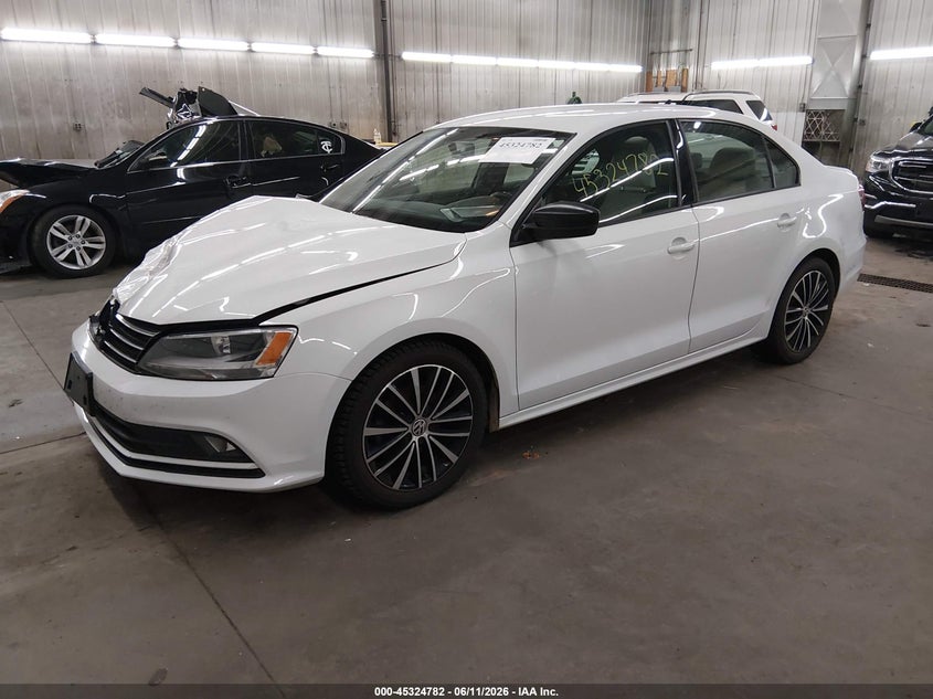2016 Volkswagen Jetta VIN 3VWB17AJ6GM265614 IAAI salvage auction — RIGHT FRONT, Prior Salvage (Minnesota), sold $1,400 on 2026-07-23 (photo 2)