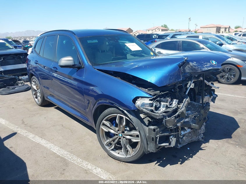 2018 BMW X3 VIN 5UXTS3C58J0Z02413 IAAI salvage auction — FRONT END, Salvage Title, sold $7,950 on 2026-07-14 (photo 1)