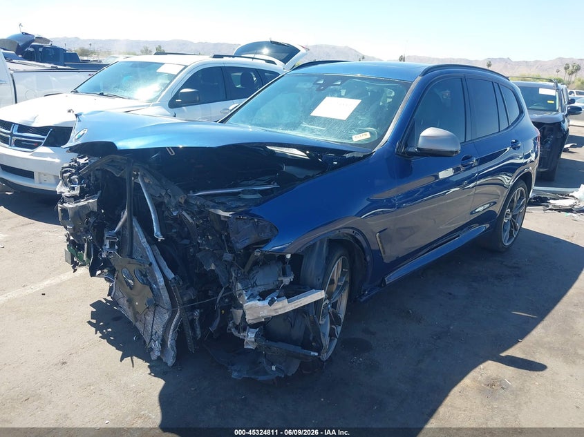 2018 BMW X3 VIN 5UXTS3C58J0Z02413 IAAI salvage auction — FRONT END, Salvage Title, sold $7,950 on 2026-07-14 (photo 2)