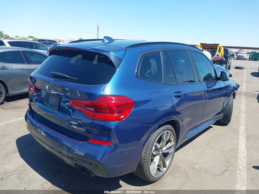 2018 BMW X3 VIN 5UXTS3C58J0Z02413 IAAI salvage auction — FRONT END, Salvage Title, sold $7,950 on 2026-07-14 (photo 4)