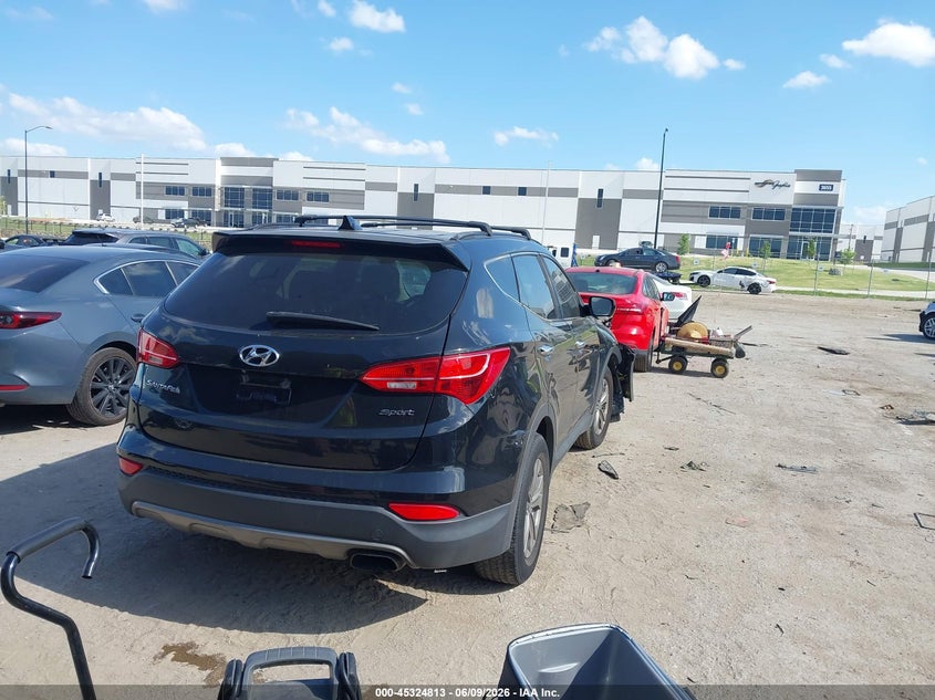 2016 Hyundai Santa fe VIN 5XYZU3LB7GG314002 IAAI salvage auction — FRONT END, Salvage Title, sold $950 on 2026-07-21 (photo 4)