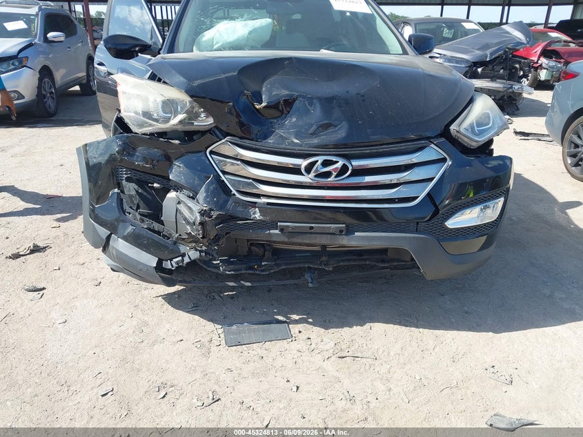 2016 Hyundai Santa fe VIN 5XYZU3LB7GG314002 IAAI salvage auction — FRONT END, Salvage Title, sold $950 on 2026-07-21 (photo 6)