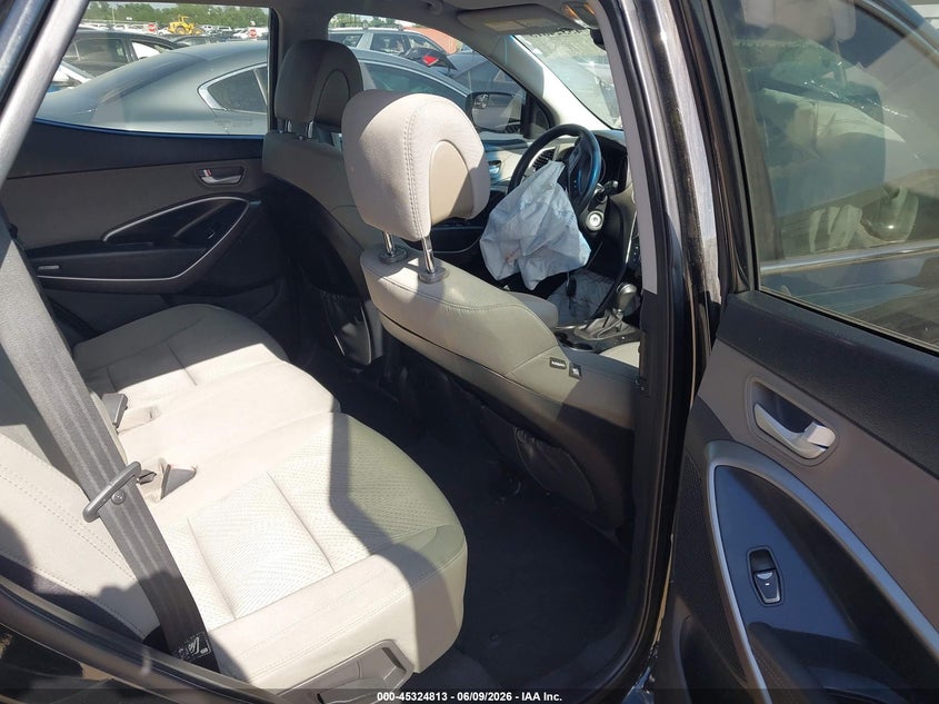 2016 Hyundai Santa fe VIN 5XYZU3LB7GG314002 IAAI salvage auction — FRONT END, Salvage Title, sold $950 on 2026-07-21 (photo 8)