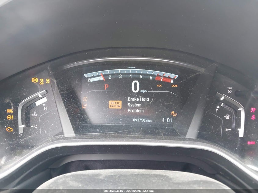 2017 Honda Cr-v VIN 2HKRW1H99HH516841 IAAI salvage auction — REAR END, Original (Texas), sold $6,575 on 2026-09-01 (photo 7)