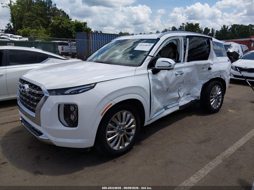 2020 Hyundai Palisade VIN KM8R54HE3LU076787 IAAI salvage auction — LEFT SIDE, Salvage (Mississippi), sold $7,000 on 2026-07-16 (photo 2)