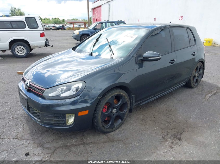 2011 Volkswagen Gti VIN WVWHV7AJ1BW154625 IAAI salvage auction — NORMAL WEAR, Clear-Dealer Only (Oregon), sold $575 on 2026-07-09 (photo 2)