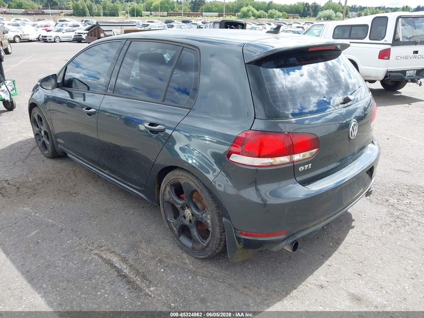 2011 Volkswagen Gti VIN WVWHV7AJ1BW154625 IAAI salvage auction — NORMAL WEAR, Clear-Dealer Only (Oregon), sold $575 on 2026-07-09 (photo 3)