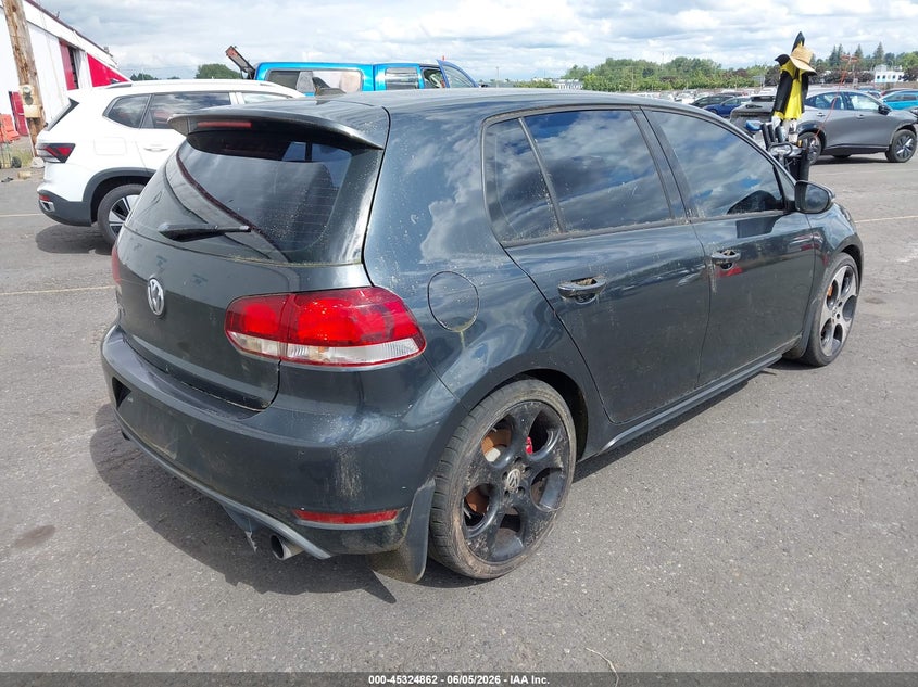 2011 Volkswagen Gti VIN WVWHV7AJ1BW154625 IAAI salvage auction — NORMAL WEAR, Clear-Dealer Only (Oregon), sold $575 on 2026-07-09 (photo 4)