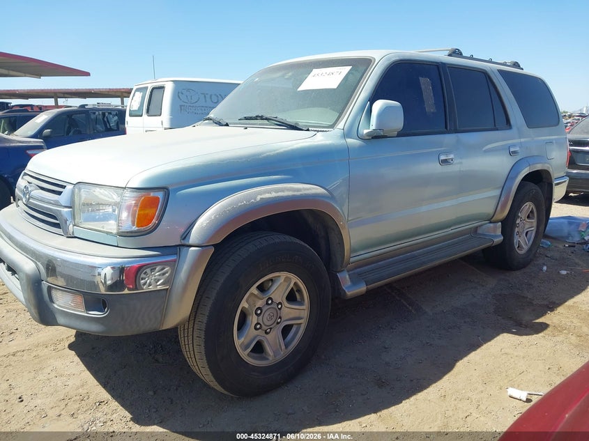 2001 Toyota 4runner VIN JT3GN86R410180738 IAAI salvage auction — NORMAL WEAR, Restored (Arizona), sold $675 on 2026-07-07 (photo 2)