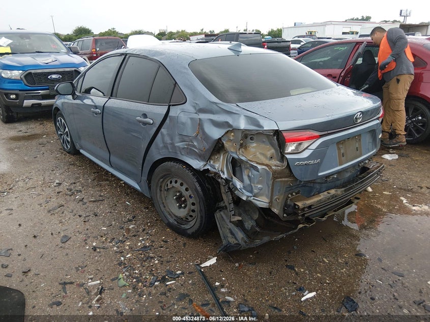 2021 Toyota Corolla VIN JTDEPMAE9MJ125372 IAAI salvage auction — LEFT & RIGHT, Salvage (Texas), sold $2,950 on 2026-07-22 (photo 3)